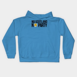 No Scotland No Party Kids Hoodie